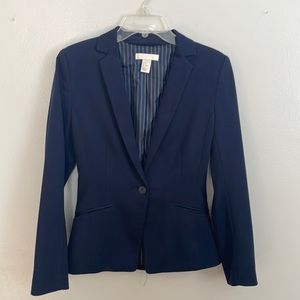Size 6 H&M navy blue blazer